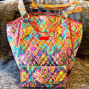 Vera Bradley - Paisley In Paradise - Purse and matching wallet